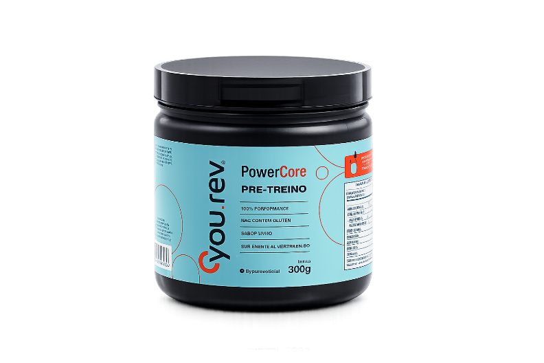 Pré-Treino Power Core — Sabor Limão — 300g